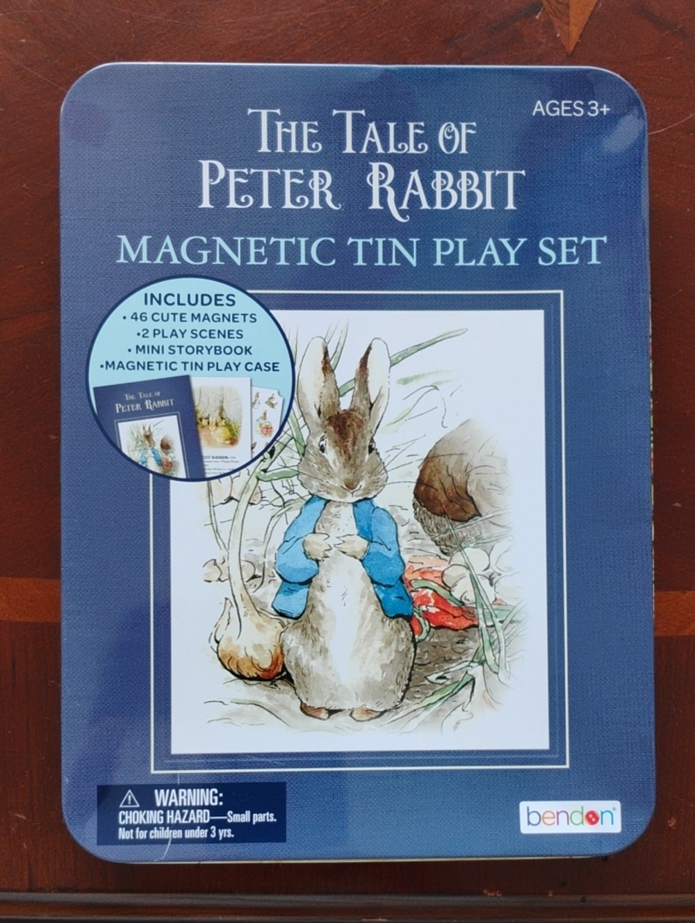 The Tale of Peter Rabbit Magnetic Tin Play Set